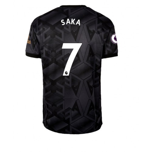 Arsenal Bukayo Saka #7 Bortedrakt 2022-23 Kortermet Arsenal Bukayo Saka #7 Bortedrakt 2022-23 Kortermet